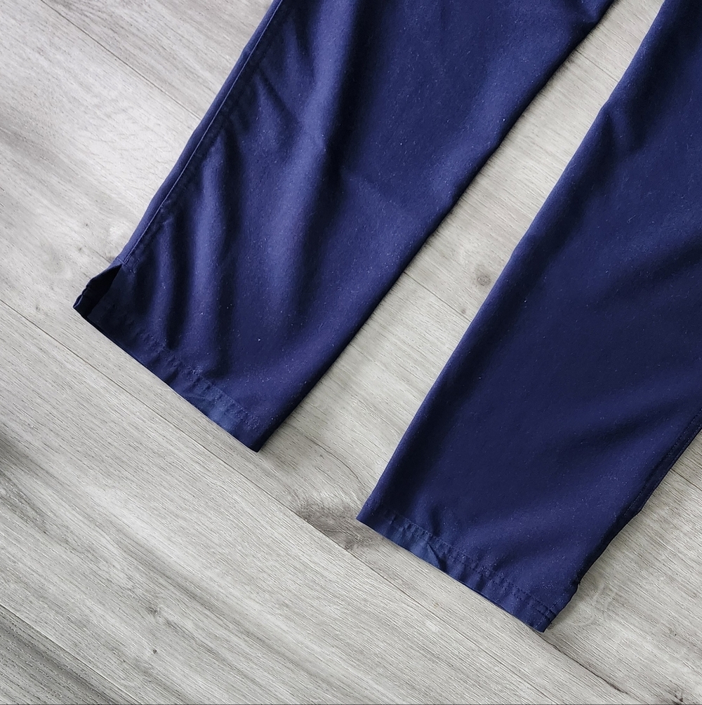 Figs Cargo Pocket Scrub Pants Size Small Navy Blue - Picture 3 of 5